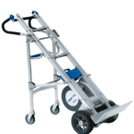 акумулаторно устройство Liftkar HD Dolly за изкачване на товари по стълби и система от помощни колела