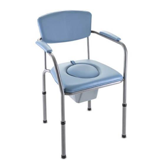 Дая Медицински Изделия Тоалетен стол - тапициран с регулируема височина AIS 4009  
