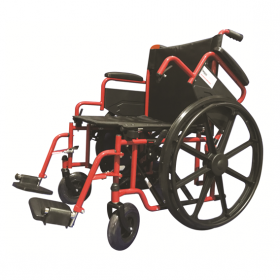Рингова инвалидна количка за тежки хора до 182 кг