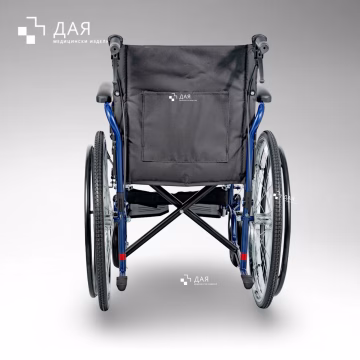 рингова инвалидна количка с чужда помощ със седалка 46 см дая