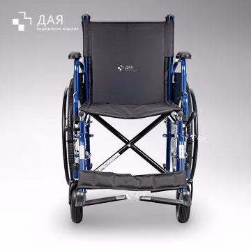 рингова инвалидна количка с чужда помощ със седалка 46 см дая