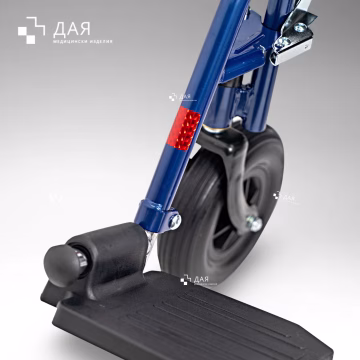 рингова инвалидна количка с чужда помощ със седалка 46 см дая