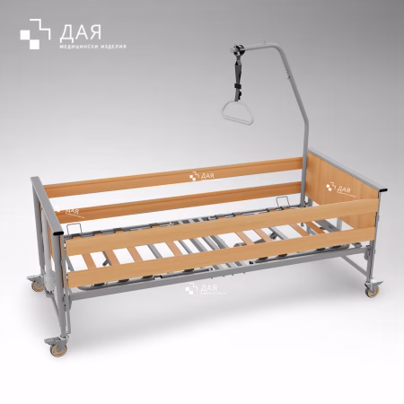 Електрическо болнично легло BURMEIER Dali Pro Care с дървени ламелки дая